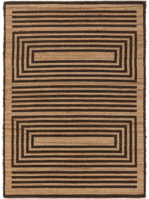 Dywan krótkowłosy BARU kolor beżowy styl tropikalny 120x170 benuta - RUG/BENUT/BARU/BEIGE+BROWN/120x170