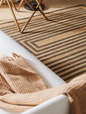 Dywan krótkowłosy BARU kolor beżowy styl tropikalny 120x170 benuta - RUG/BENUT/BARU/BEIGE+BROWN/120x170