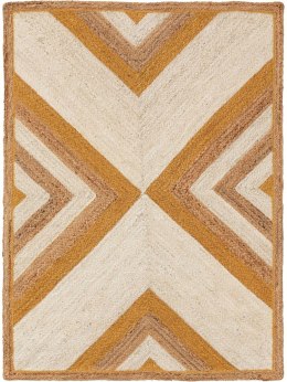 Dywan krótkowłosy FRIEDA  żółty styl boho 80x120 benuta - RUG/BENUT/FRIEDA/YELLOW/80x120