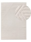 Dywan krótkowłosy MARS 2  kremowy styl glamour 120x170 benuta - RUG/BENUT/MARS/2/CREAM/120x170