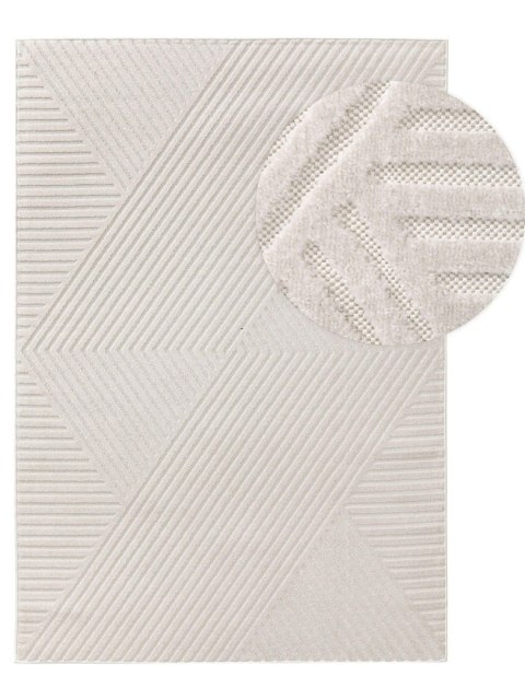 Dywan krótkowłosy MARS 2  kremowy styl glamour 120x170 benuta - RUG/BENUT/MARS/2/CREAM/120x170