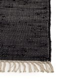 Dywan krótkowłosy TOM  czarny styl minimalistyczny 80x150 benuta - RUG/BENUT/TOM/BLACK/80x150