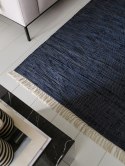 Dywan krótkowłosy TOM  granatowy styl minimalistyczny 70x120 benuta - RUG/BENUT/TOM/DBLUE/70x120