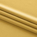 Zasłona CARMENA kolor musztardowy  złote przelotki metalowe złote plecionka 220x225 homede - CURT/HOM/CARMENA/BRAI