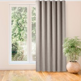 Zasłona MILANA  cappuccino   wave transparentna 7 cm szenila 220x300 homede - CURT/HOM/MILANA/CHENILLE/P