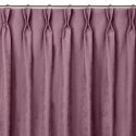 Zasłona MILANA  liliowy  flex 9,5 cm z podwójną zakładką szenila 220x270 homede - CURT/HOM/MILANA/CHENILLE/FL