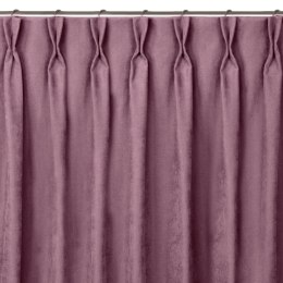 Zasłona MILANA  liliowy  flex 9,5 cm z podwójną zakładką szenila 220x270 homede - CURT/HOM/MILANA/CHENILLE/FL