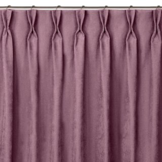 Zasłona MILANA  liliowy  flex 9,5 cm z podwójną zakładką szenila 220x270 homede - CURT/HOM/MILANA/CHENILLE/FL