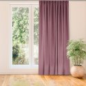 Zasłona MILANA  liliowy  flex 9,5 cm z podwójną zakładką szenila 220x270 homede - CURT/HOM/MILANA/CHENILLE/FL
