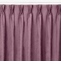 Zasłona MILANA  liliowy  flex 9,5 cm z podwójną zakładką szenila 220x270 homede - CURT/HOM/MILANA/CHENILLE/FL