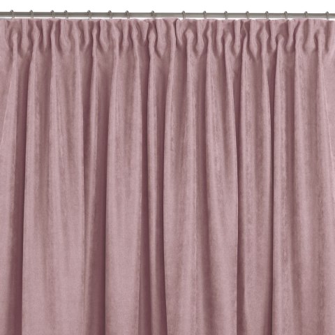 Zasłona MILANA  różowy   smok transparentna 10 cm szenila 420x225 homede - CURT/HOM/MILANA/CHENILLE/PLEA