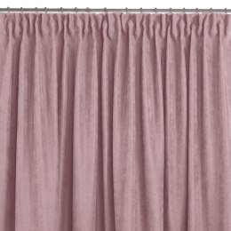 Zasłona MILANA  różowy   smok transparentna 7,5 cm szenila 560x300 homede - CURT/HOM/MILANA/CHENILLE/PLE