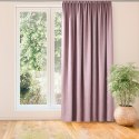 Zasłona MILANA  różowy   smok transparentna 7,5 cm szenila 560x300 homede - CURT/HOM/MILANA/CHENILLE/PLE