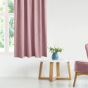 Zasłona MILANA  różowy  flex 7,5 cm z podwójną zakładką szenila 420x300 homede - CURT/HOM/MILANA/CHENILLE/FLE