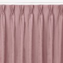 Zasłona MILANA  różowy  flex 7,5 cm z podwójną zakładką szenila 560x225 homede - CURT/HOM/MILANA/CHENILLE/FLE