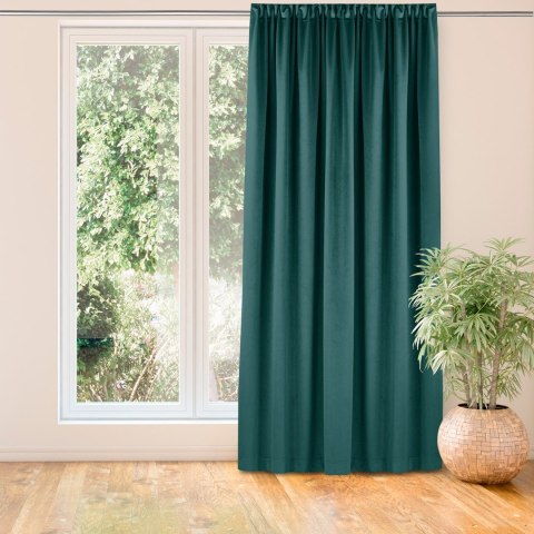 Zasłona VILA  morski   smok transparentna 10 cm z grzywką 3 cm velvet 530x300 homede - CURT/HOM/VILA/VEL