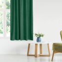 Zasłona VILA  butelkowa zieleń  flex 9,5 cm z podwójną zakładką velvet 265x225 homede - CURT/HOM/VILA/VELVET/