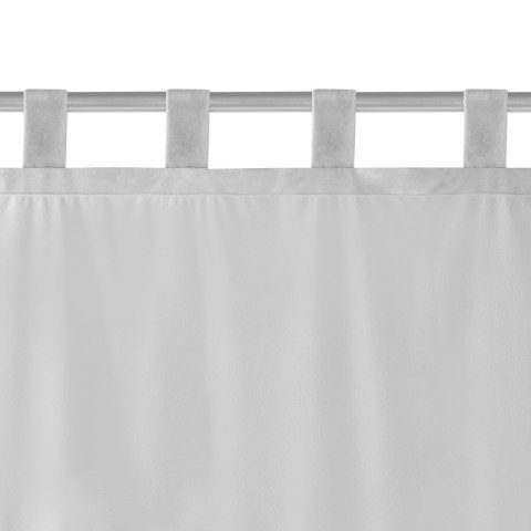 Zasłona VILA  butelkowa zieleń  szelki 10 cm velvet 265x225 homede - CURT/HOM/VILA/VELVET/TAB/BGREEN/265x225