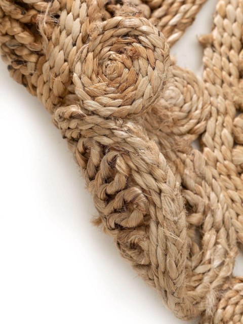 Dywan okrągły krótkowłosy KAMALA 2 kolor jasny brąz styl boho r120 benuta - RUG/BENUT/KAMALA/2/NATURAL/R120
