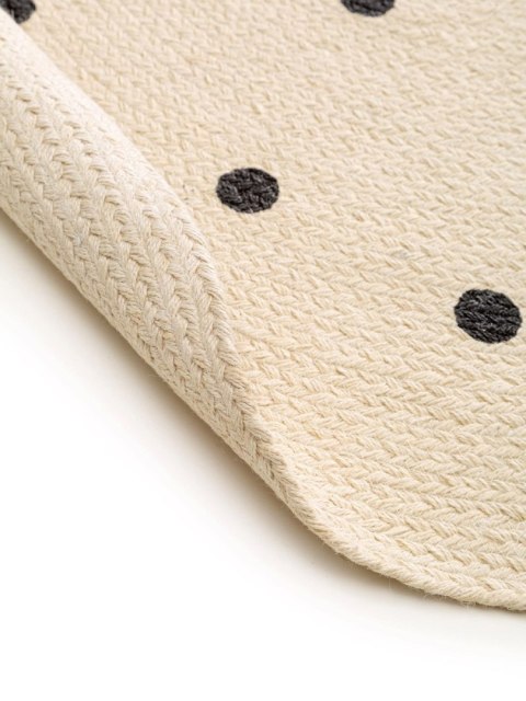 Dywan okrągły krótkowłosy PIPPA kolor kremowy styl klasyczny r120 benuta - RUG/BENUT/PIPPA/CREAM/R120