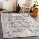 Dywan krótkowłosy IONA ORNAMENT kolor kremowy 80x150 hakano - RUG/LU/IONA/ORNAMENT/CREAM+GREY/80x150