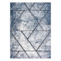 Dywan krótkowłosy VERS WALL  szary 80x150 hakano - RUG/LU/VERS/WALL/GREY+BLUE/80x150