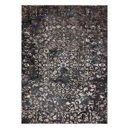 Dywan krótkowłosy WELLI ORNAMENT 5 kolor grafitowy 160x220 hakano - RUG/LU/WELLI/ORNAMENT5/GREY/160x220