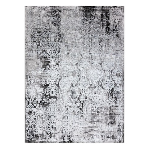 Dywan krótkowłosy WELLI ORNAMENT 6 kolor kremowy 160x220 hakano - RUG/LU/WELLI/ORNAMENT6/CREAM+GREY/160x220