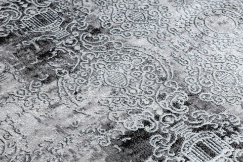 Dywan krótkowłosy WELLI ORNAMENT 6 kolor kremowy 160x220 hakano - RUG/LU/WELLI/ORNAMENT6/CREAM+GREY/160x220
