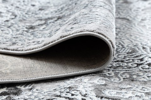 Dywan krótkowłosy WELLI ORNAMENT 6 kolor kremowy 160x220 hakano - RUG/LU/WELLI/ORNAMENT6/CREAM+GREY/160x220