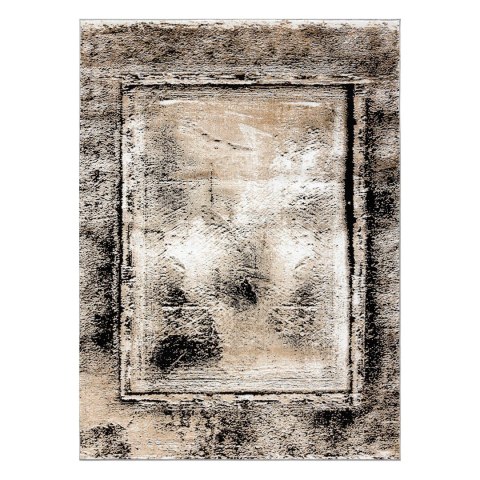 Dywan krótkowłosy WELLI VINTAGE  brązowy 120x170 hakano - RUG/LU/WELLI/VINTAGE/GREY+GOLD/120x170