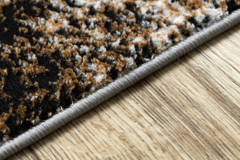 Dywan krótkowłosy WELLI VINTAGE kolor brązowy 140x190 hakano - RUG/LU/WELLI/VINTAGE/GREY+GOLD/140x190