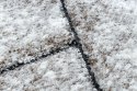 Dywan okrągły krótkowłosy VERS brązowy styl nowoczesny r160 hakano