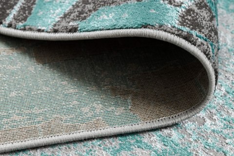 Dywan krótkowłosy WELLI VINTAGE 2  morski 120x170 hakano - RUG/LU/WELLI/VINTAGE2/GREEN+ANTHRACITE/120x170