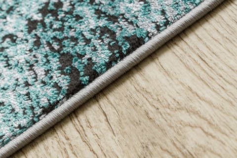 Dywan krótkowłosy WELLI VINTAGE  morski 120x170 hakano - RUG/LU/WELLI/VINTAGE/GREEN+ANTHRACITE/120x170