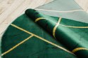 Dywan okrągły krótkowłosy ESTEMA MARBLEGEO  butelkowa zieleń r120 hakano - RUG/LU/ESTEMA/MARBLEGEO/BOTTLEGREEN+GOLD/R120