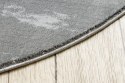 Dywan okrągły krótkowłosy ESTEMA MARBLEGEO kolor grafitowy r160 hakano - RUG/LU/ESTEMA/MARBLEGEO/GRAPHITE+GOLD/R160