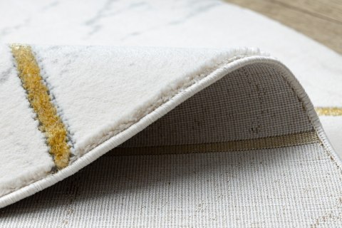 Dywan okrągły krótkowłosy ESTEMA MARBLEGEO kolor kremowy r160 hakano - RUG/LU/ESTEMA/MARBLEGEO/CREAM+GOLD/R160