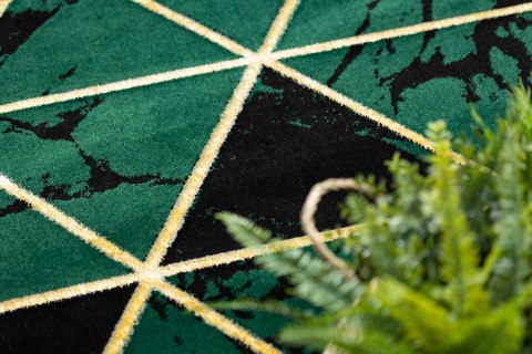 Dywan okrągły krótkowłosy ESTEMA MARBLETRIANGLES  butelkowa zieleń r120 hakano - RUG/LU/ESTEMA/MARBLETRIANGLES/BOTTLEGREEN+