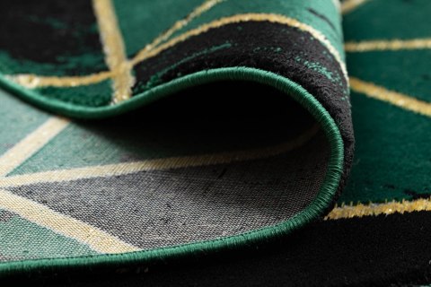 Dywan okrągły krótkowłosy ESTEMA MARBLETRIANGLES  butelkowa zieleń r120 hakano - RUG/LU/ESTEMA/MARBLETRIANGLES/BOTTLEGREEN+