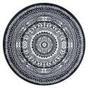 - RUG/LU/BEO/NAPKIN/BLACK/R160