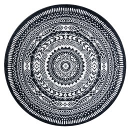 - RUG/LU/BEO/NAPKIN/BLACK/R160