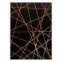 - RUG/LU/MOSSE/ARTDECO/BLACK+GOLD/140x190