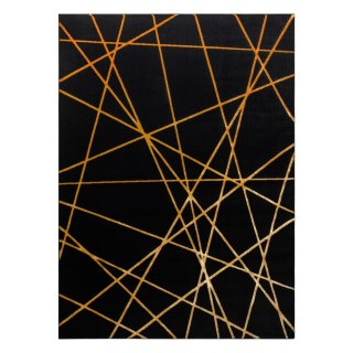 - RUG/LU/MOSSE/ARTDECO/BLACK+GOLD/140x190