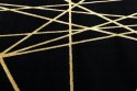- RUG/LU/MOSSE/ARTDECO/BLACK+GOLD/140x190