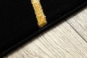 - RUG/LU/MOSSE/ARTDECO/BLACK+GOLD/140x190