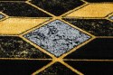 - RUG/LU/MOSSE/GLAM/BLACK+GOLD/140x190