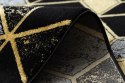 - RUG/LU/MOSSE/GLAM/BLACK+GOLD/140x190