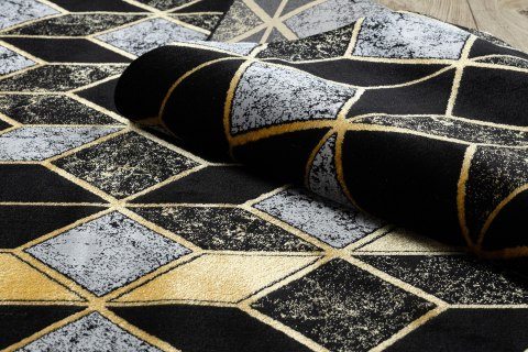 - RUG/LU/MOSSE/GLAM/BLACK+GOLD/160x220