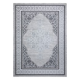- RUG/LU/MOSSE/ORNAMENT2/CREAM+GREY/140x190